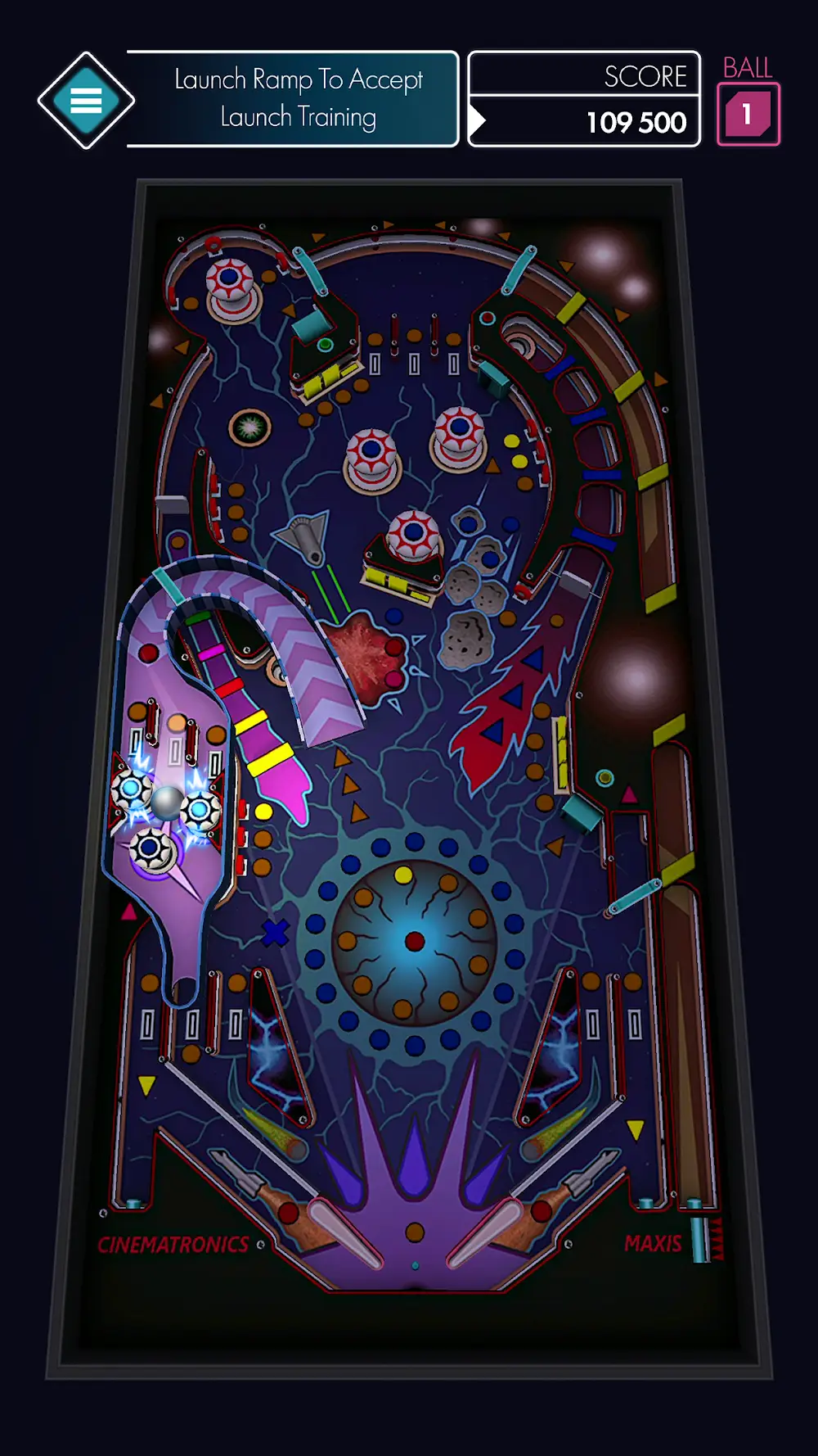 Kolejny stół w grze Space Pinball: Classic game